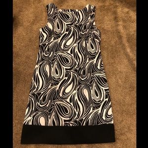 Black and White Dress